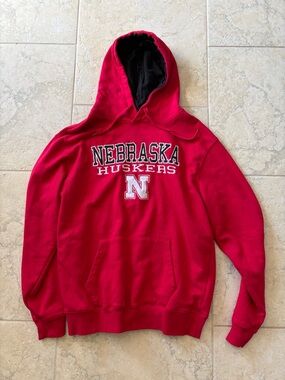 Nebraska huskers Red Pullover Hoodie